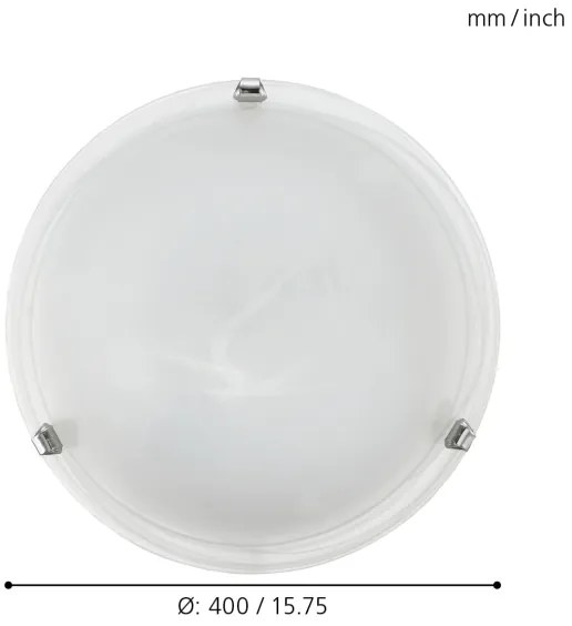 Plafonieră Eglo 7184 SALOME 2xE27/25W/230V