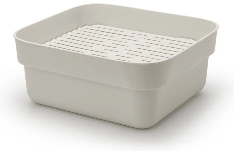 Vas pentru chiuvetă cu tavă de scurgere gri deschis din plastic SinkSide – Brabantia