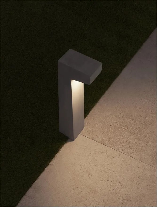 Stalp LED mediu pentru exterior design modern IP65 Aran