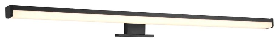 Aplică de perete negru-mat LED (lungime 60 cm) Lino – Trio