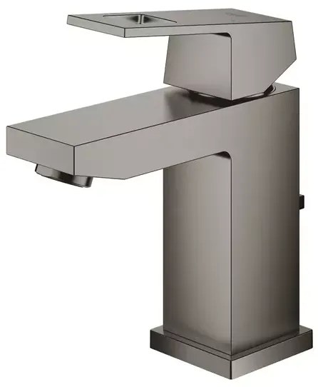Baterie lavoar Grohe Eurocube S antracit periat Hard Graphite cu ventil Pop-Up