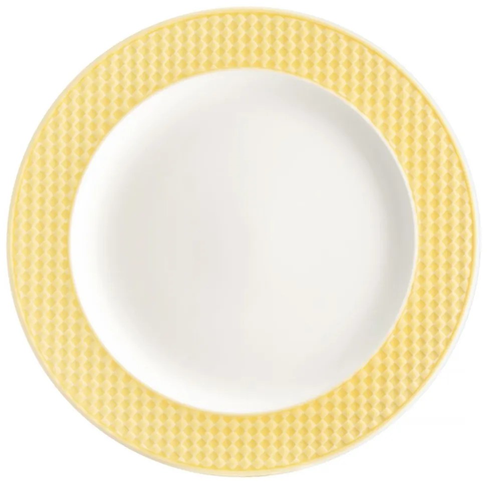 Farfurie plata 27.5cm galben