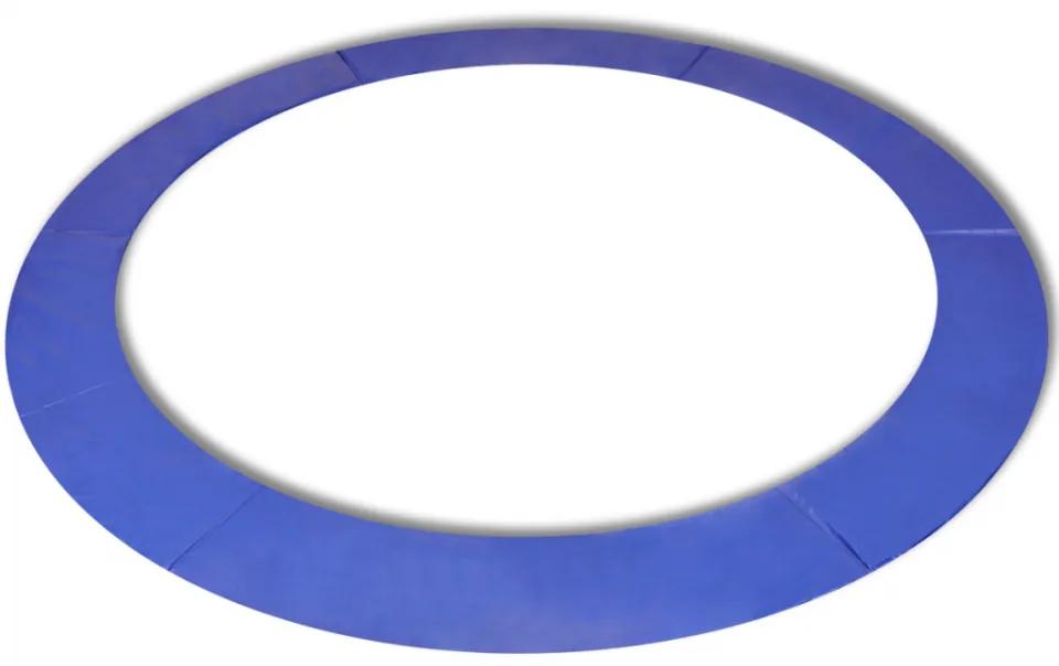 Banda de siguranta trambulina rotunda de 4,57 m, PE, albastru