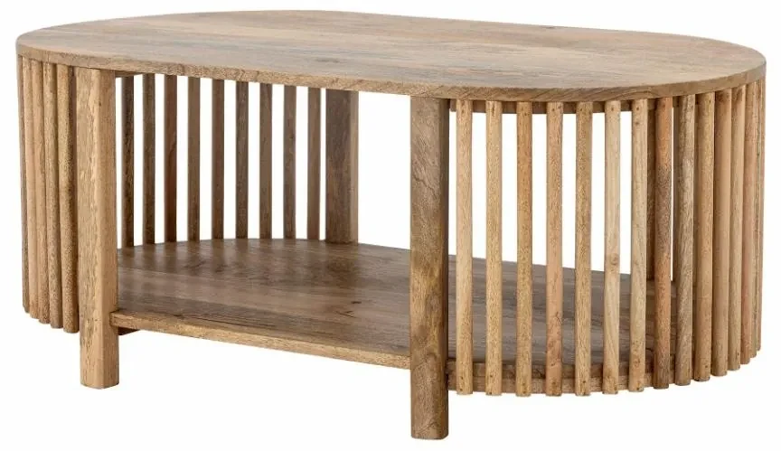 Masuta de cafea, natur, din lemn de mango, Sali