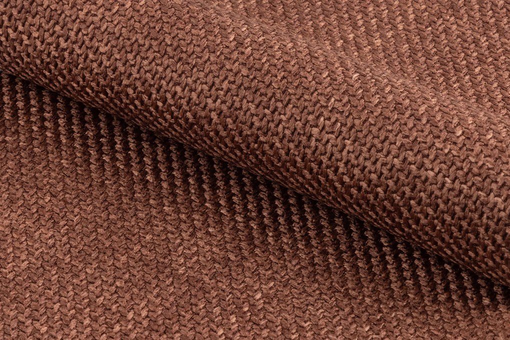 MAZZONI EXPORT YUNI Teracotă (material Basel 44) - SCAUN MODERN PIVOTANT TAPIȚAT PENTRU SALON/SUFRAGERIE/BIROU LOFT