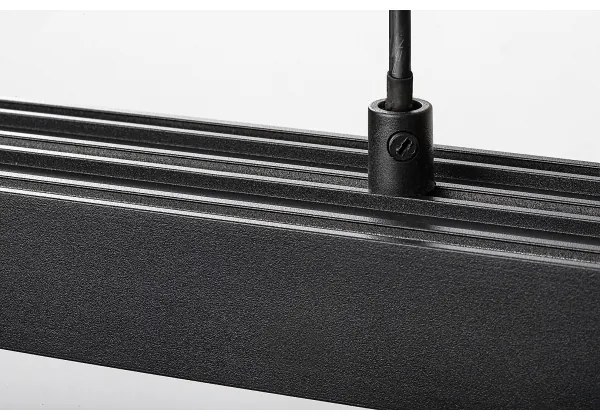 Lustră LED pe cablu TARIQ LED/30W/230V 4000K negru Rabalux 72128