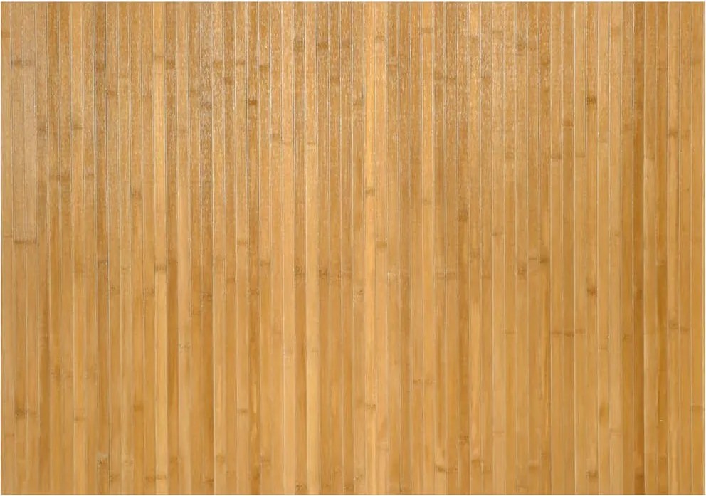 vidaXL Covor dreptunghiular, natural, 70x100 cm, bambus