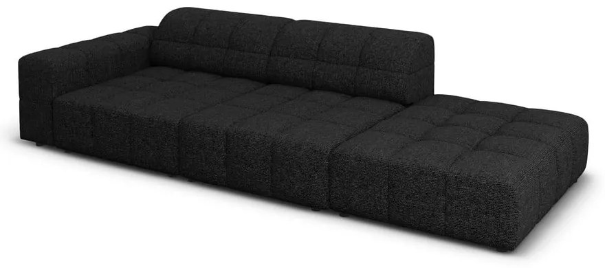 Șezlong gri antracit (cu colț pe partea stângă ) Chicago – Cosmopolitan Design