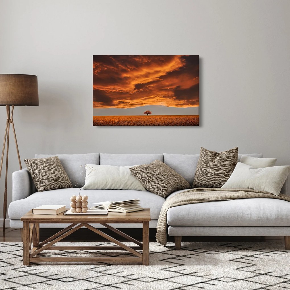 Tablou cu nori (90x60 cm)