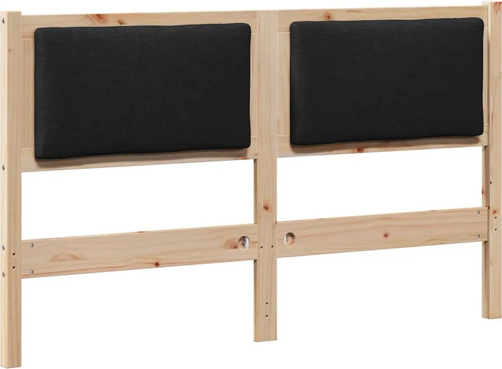 vidaXL Tăblie cap Altele Maro 160 cm Lemn masiv de pin