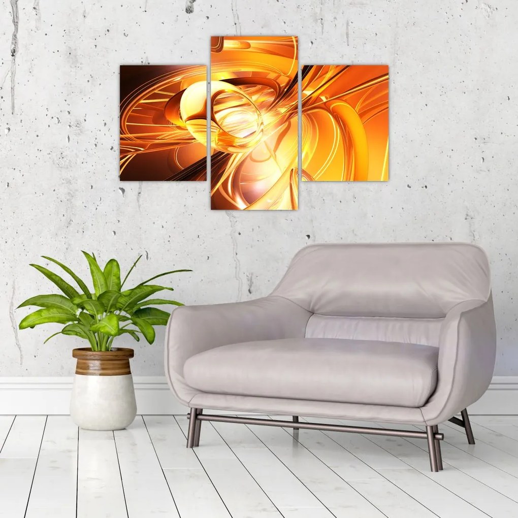 Tablou cu abstracție (90x60 cm)