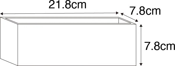 Lampă de perete inteligentă albă cu Wi-Fi G9 - Tjada Novo