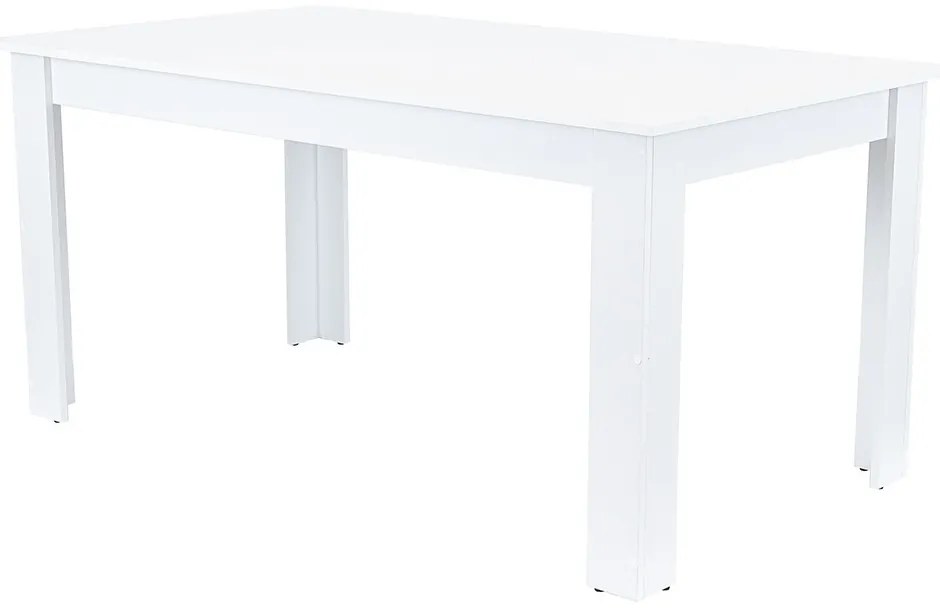Masă de dining Yorki Standard 160x90 cm albă