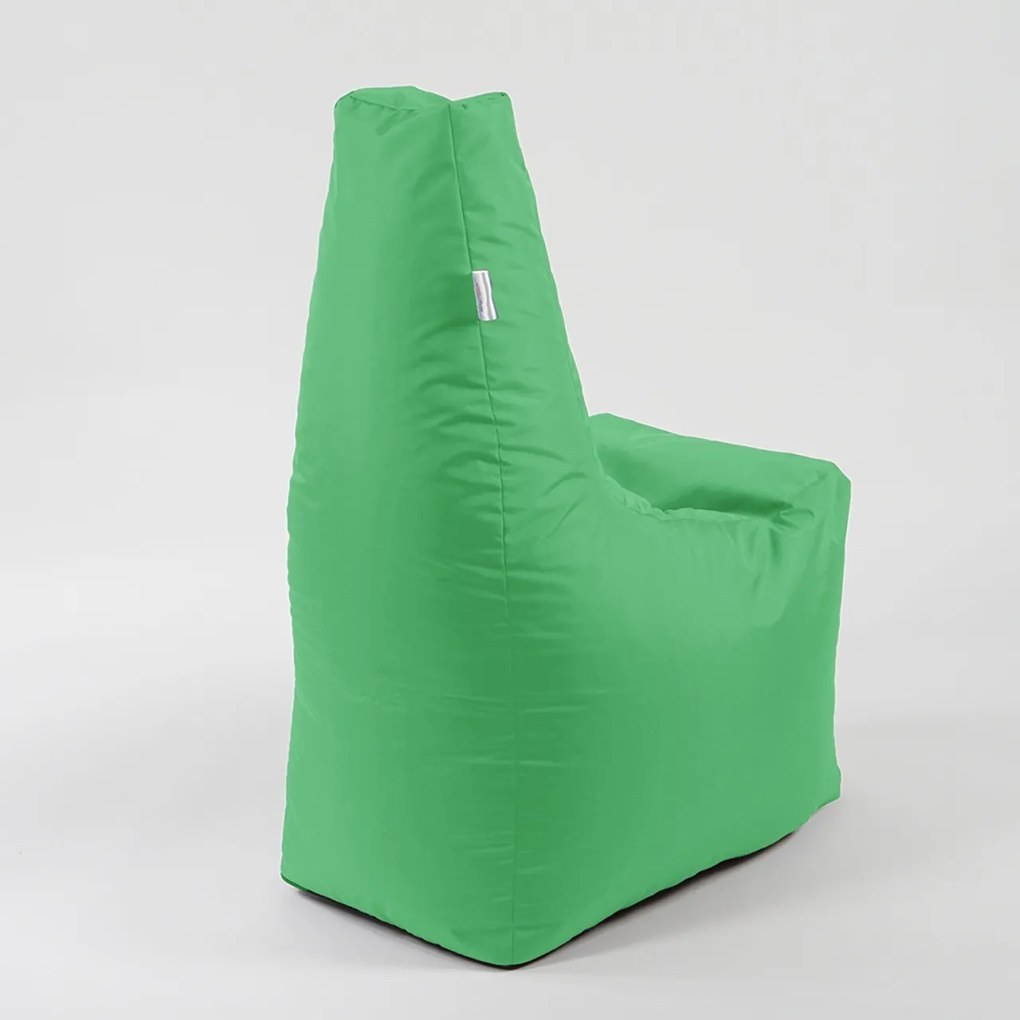 Fotoliu tip Scaun Sunlounger Pufrelax, material impermeabil, Green Apple