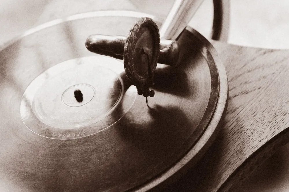 Tablou gramofon antic