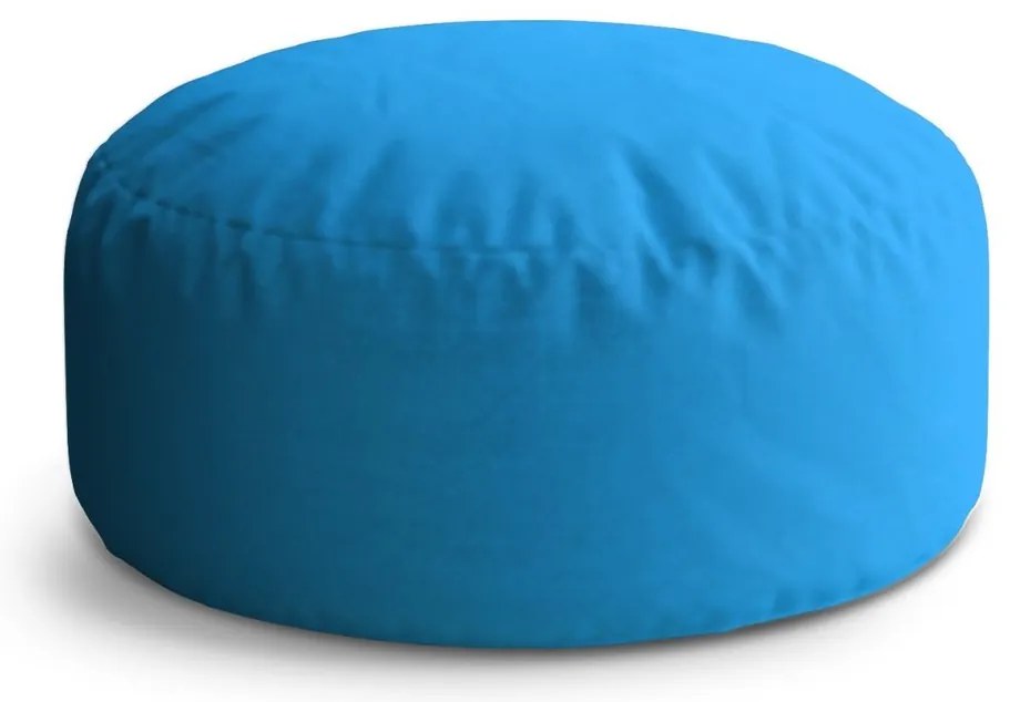 Taburet Circle azuriu, albastru