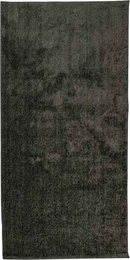 vidaXL Covor ISTAN, cu fire înalte, aspect lucios, antracit, 100x200cm