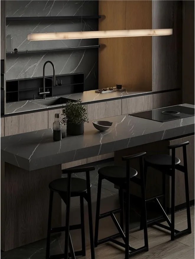 Lustra LED suspendata design decorativ VASTER L-120cm