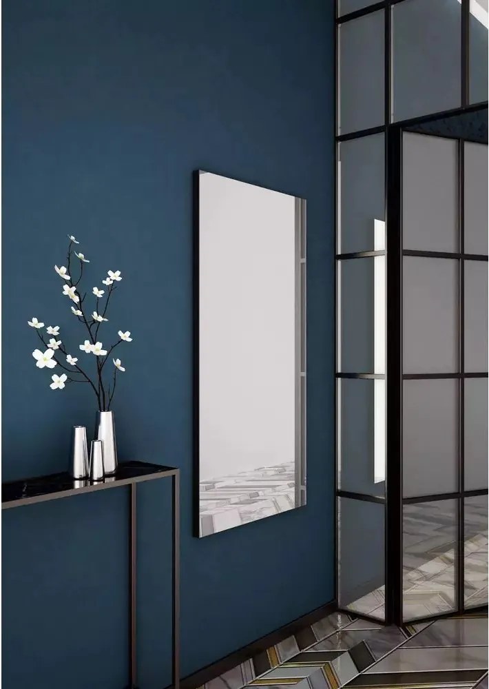 Oglinda dreptunghiulara Dubiel Vitrum Box Black 60x130 cm