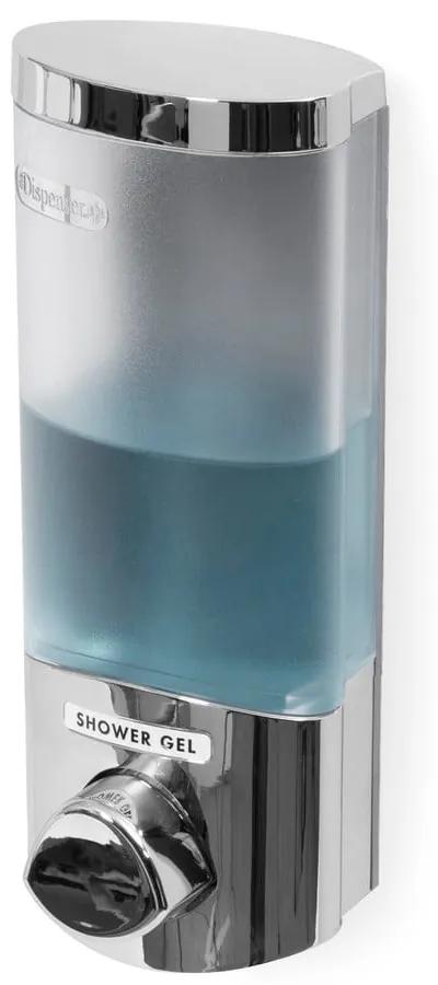Dozator săpun Compactor Uno, 360 ml, argintiu