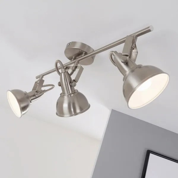 Lampă spot 3xE14/40W/230V, crom mat