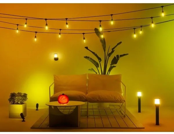 WiZ - Lampă LED RGBW reglabilă de exterior ELPAS LED/4,8W/12/230V IP65 Wi-Fi