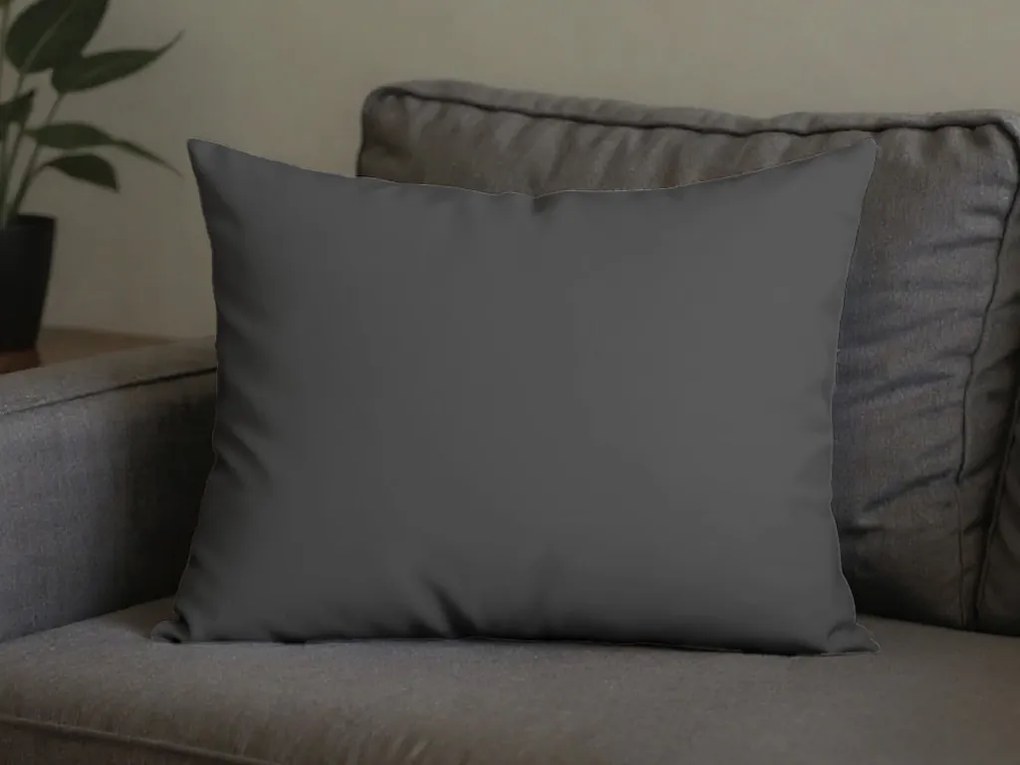 Husa de perna LUX 70x90 cm gri inchis, buzunar hotelier