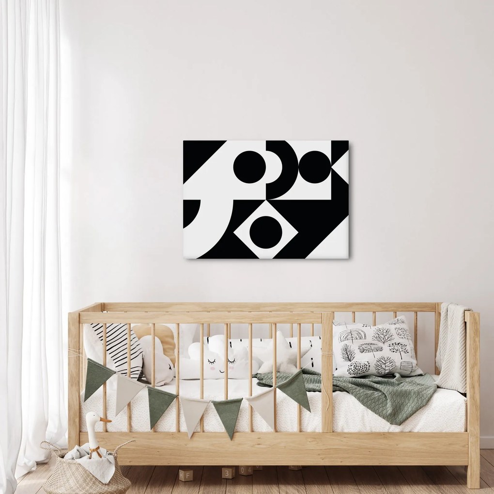 Tablou - Abstracție geometrică N⁰1 (70x50 cm)