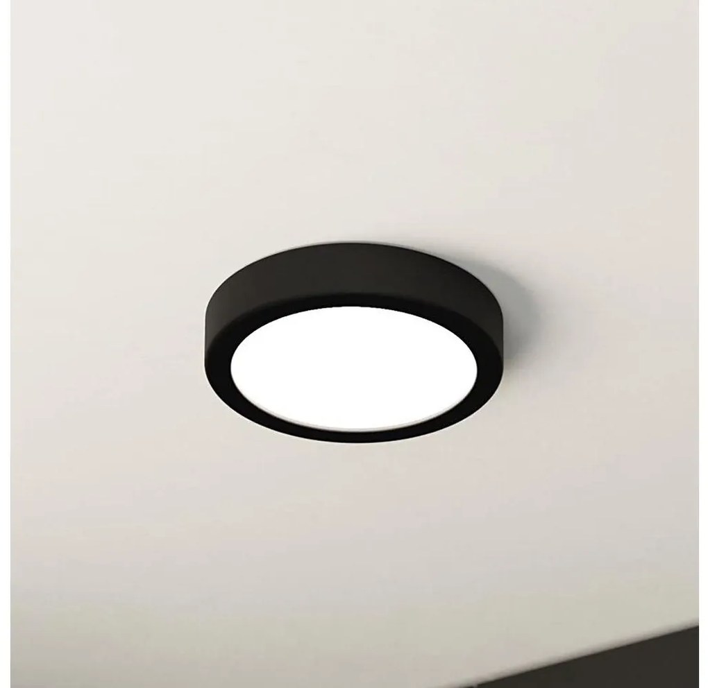 Eglo 900581 - Plafonieră LED dimmabilă FUEVA LED/11W/230V, negru