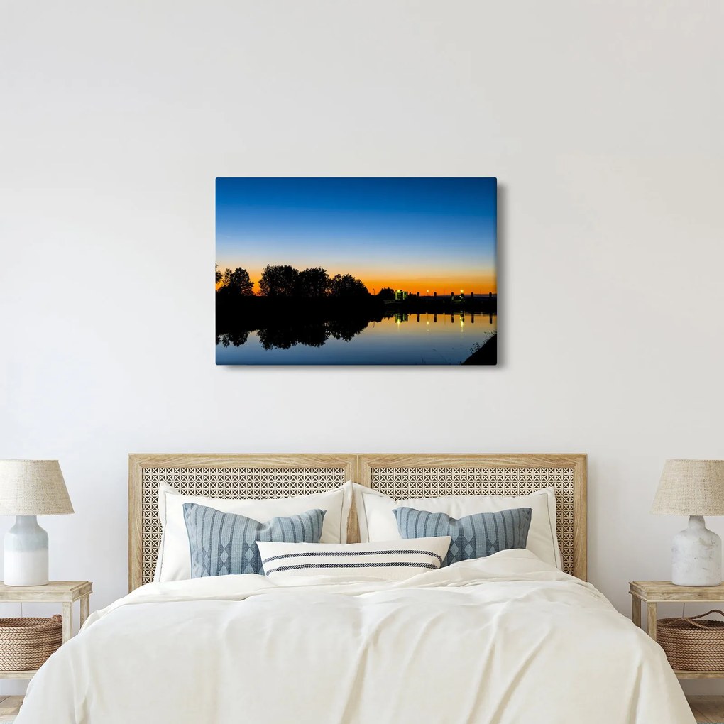 Tablou cu apus de soare (90x60 cm)