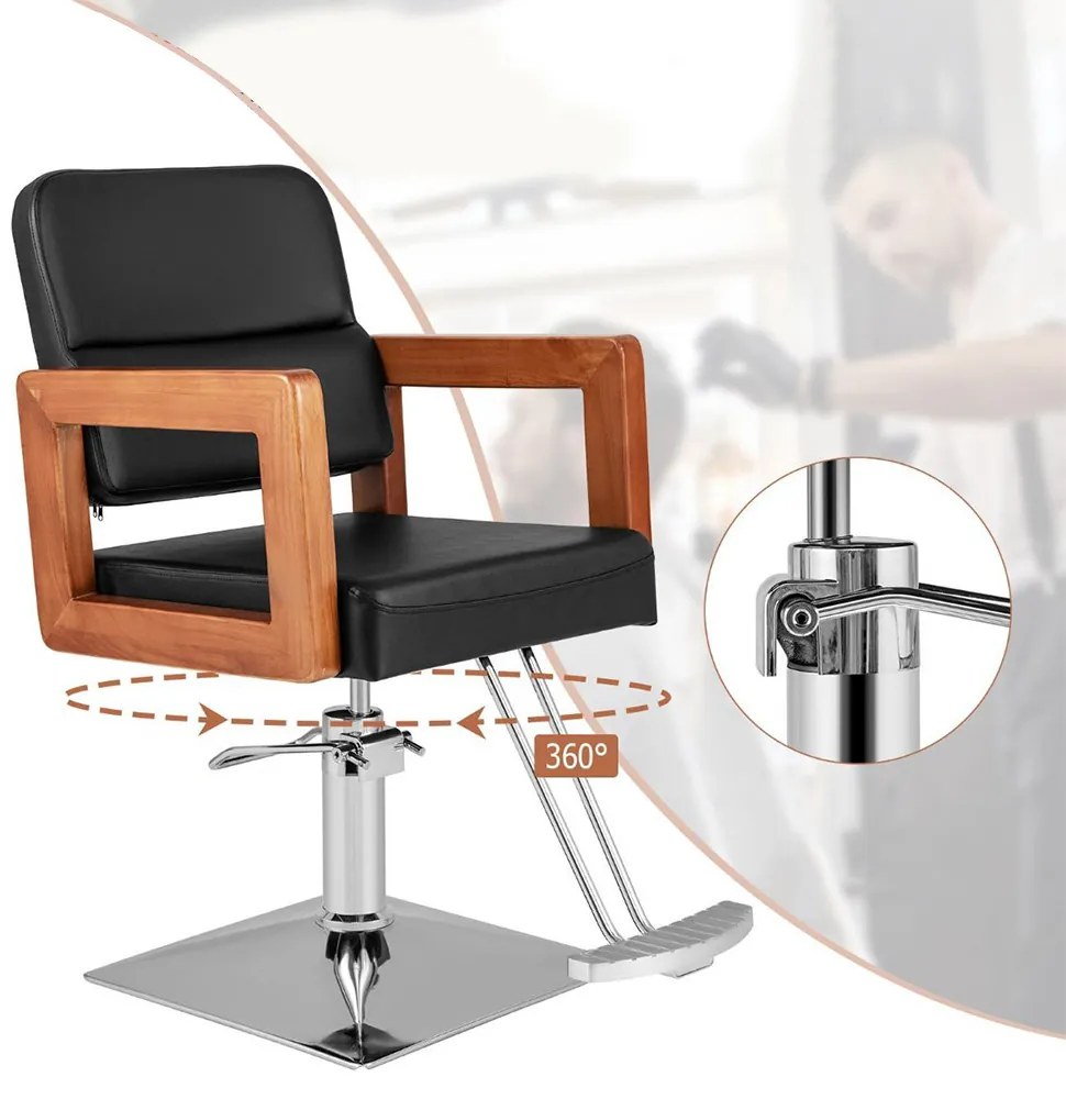 Scaun de frizerie hidraulic