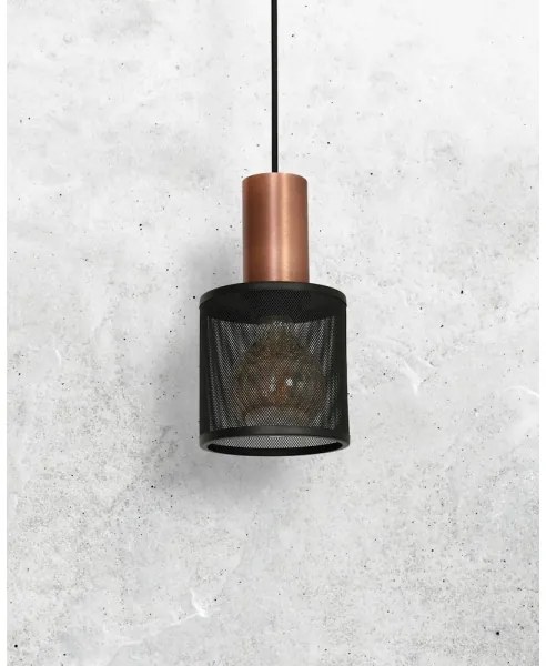 Lustră pe cablu ARES BLACK 1xE27/60W/230V