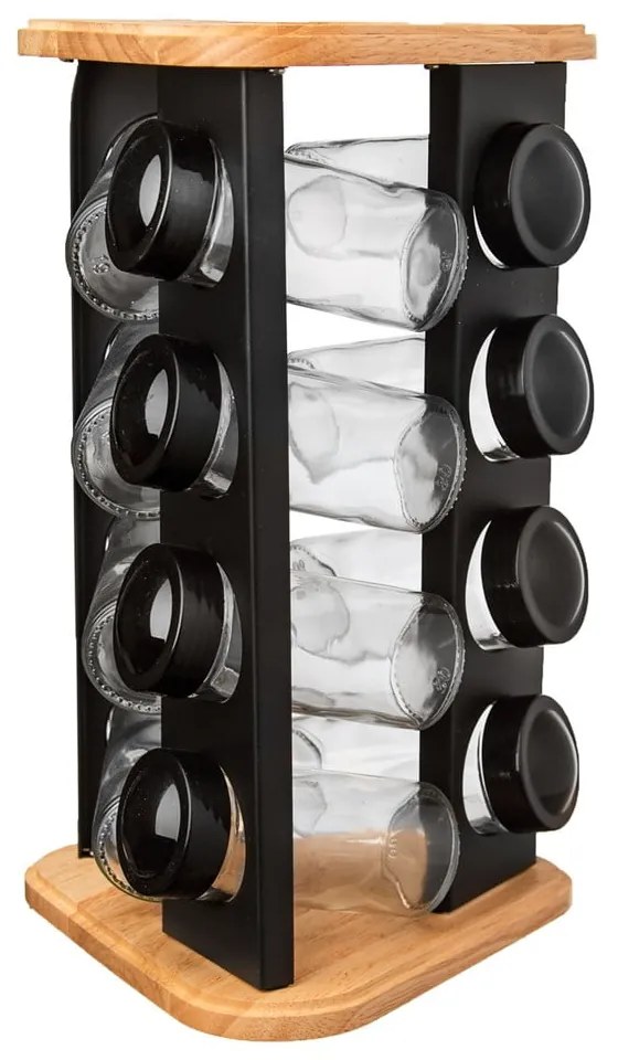 Set recipiente de condimente 12 buc. Black – Orion
