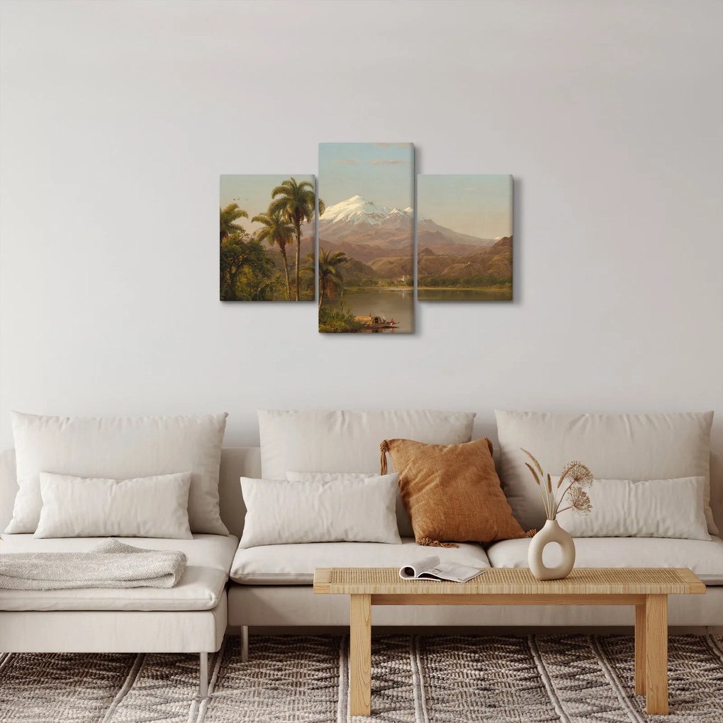 Tablou - Frederic Edwin Church, Tamaca Palms, reproducere (90x60 cm)