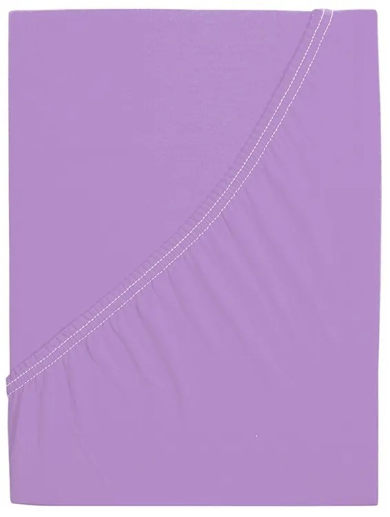 Cearșaf de pat 4Home jersey Ideal violet , 160 x 200 cm, 160 x 200 cm