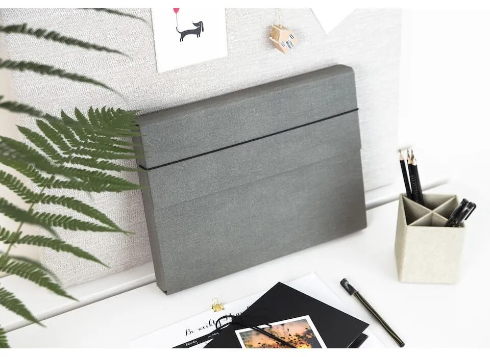 Organizator pentru documente din carton Olof – Bigso Box of Sweden