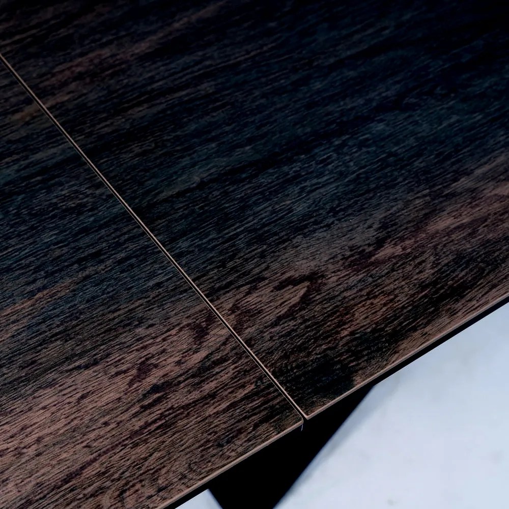 Masa de bucaterie Westin II 160 x 90 cm, maro inchis