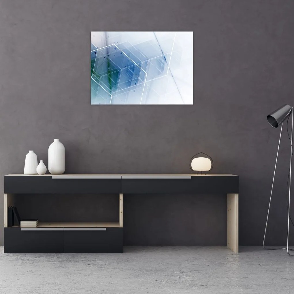 Tablou - Figuri geometrice (70x50 cm)