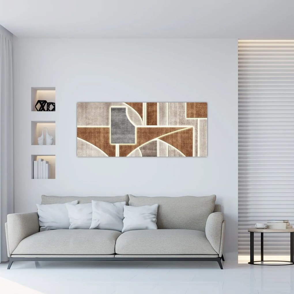 Tablou - Forme (120x50 cm)