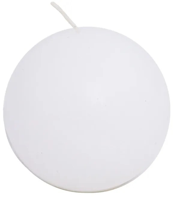 Lumanare glob CANDLE BALL VANILLA 7,5 cm alb