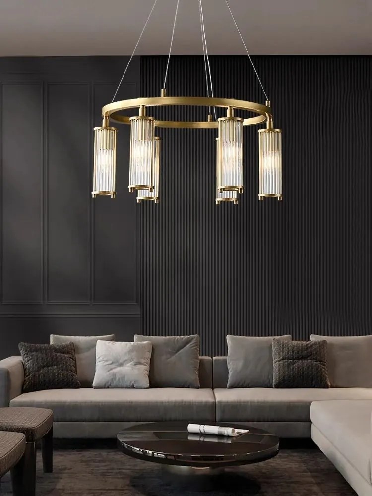 Lustra DN26-6 – Design Elegant, cu 6 Socluri E14