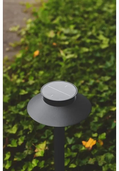 Nordlux - Lampă solară LED cu senzor, 5 W, 3,7 V, IP44, negru