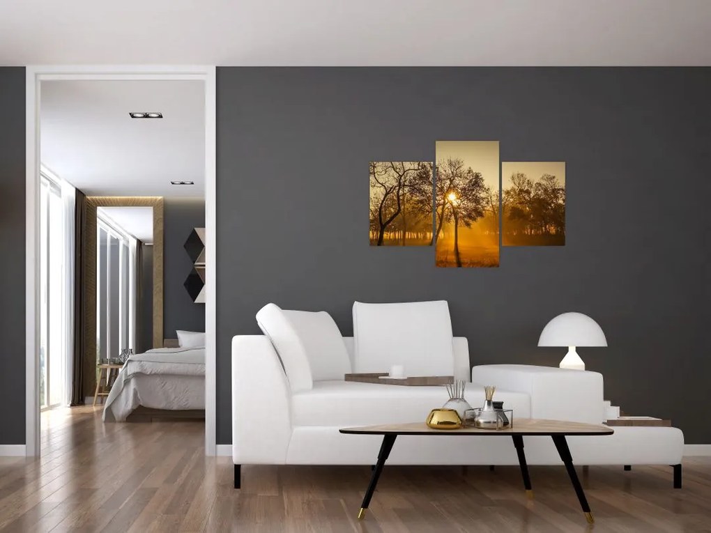 Tablou cu răsăsrit de soare (90x60 cm)