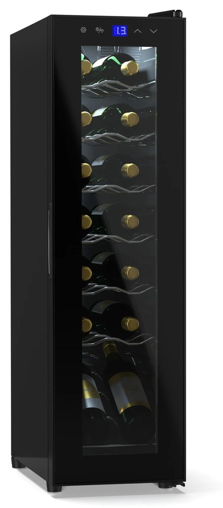 Shiraz 14 Uno, frigider pentru vin, 14 sticle, 5 - 18 °C, control tactil