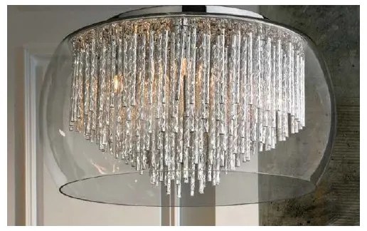 Azzardo AZ0999 - Plafonieră REGO 5xG9/40W/230V