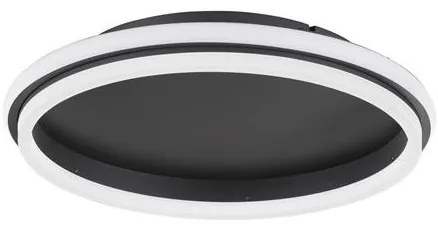 Lustra/Plafoniera LED design modern WILLOW Black 45cm