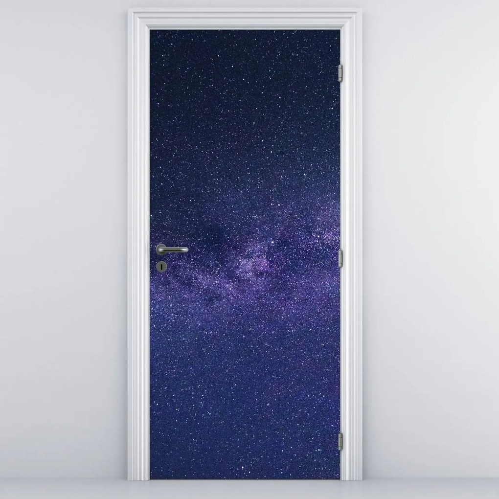 Fototapet pentru ușă - Cer de noapte (95x205cm)