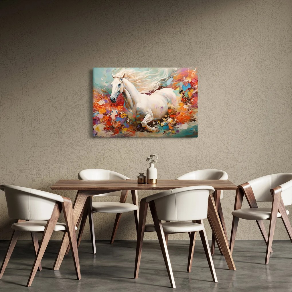 Tablou - Pictura unui cal (90x60 cm)