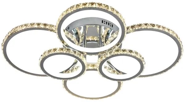 Lustră LED dimabilă aplicată LED/205W/230V 3000-6500K + telecomandă