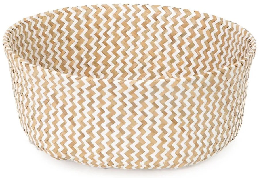 Coș depozitare din iarbă de mare, ⌀ 35 cm Zic Zac - Compactor